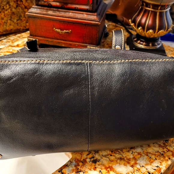 Leather fossil purse black - Picture 2 of 7